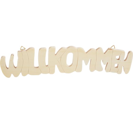 VBS Inscription « Willkommen »