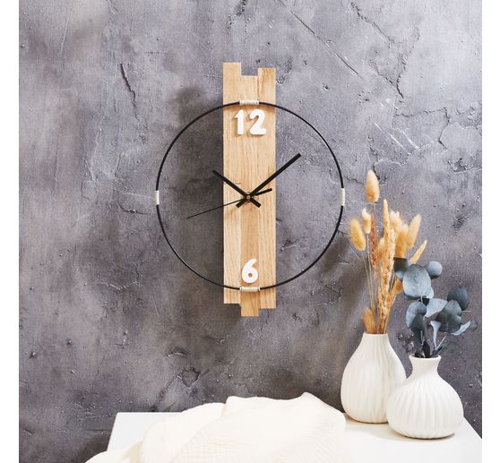 Metalen ring "Cirkel", Zwart