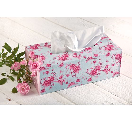 VBS Cosmetische tissue doos "Rechthoekig", met ovale opening