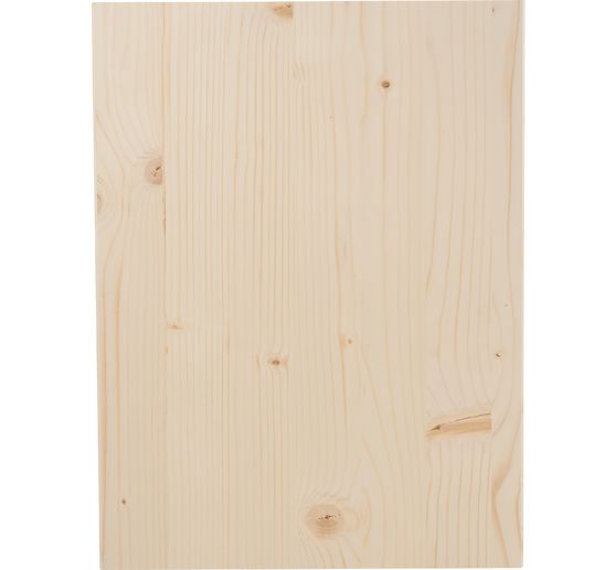 Panneau lamellé-collé 18 mm, 40 x 30 cm, épicéa/sapin