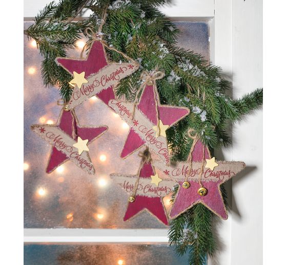 VBS Decoratieve hanger "Sterren"
