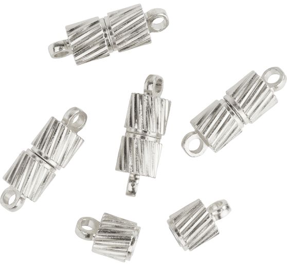 Magnetische sluiting, "Boog" zilver