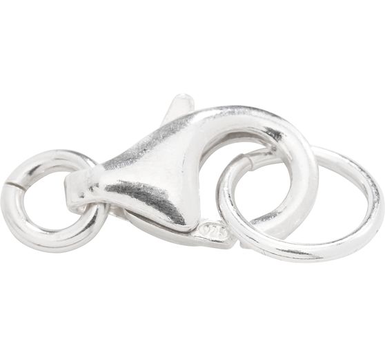 Karabinverschluss, 925er Sterling-Silber