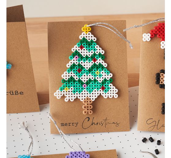 Cartes doubles et enveloppes VBS « Papier kraft », A6, 50 pc.