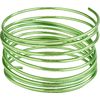 Decorative aluminium wire, 2 mm Light green