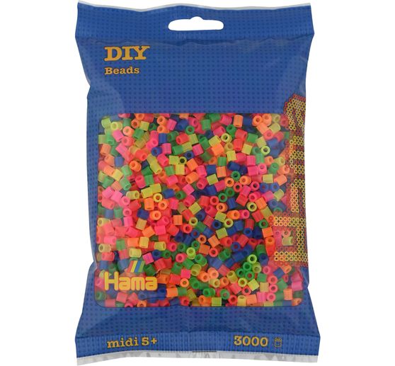 Hama Kralen "Neon", 3.000 stuks