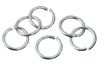 Jump rings, 925 Sterling-Zilver, 6 stuks