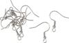 Ear hole hooks stainless steel, 10 pieces