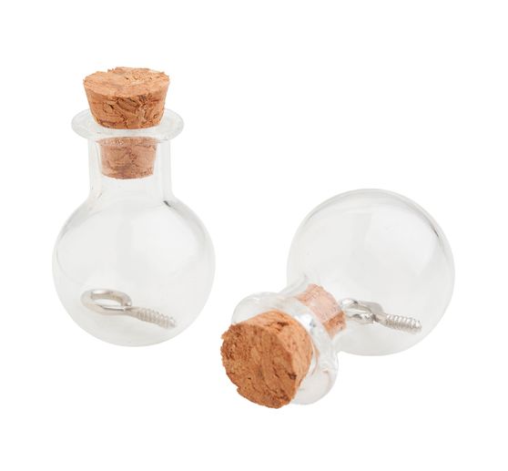 Decoratieve hanger Glazen fles