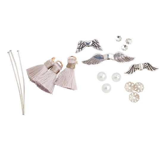Ambachtelijke set "Tassel angel", set van 3