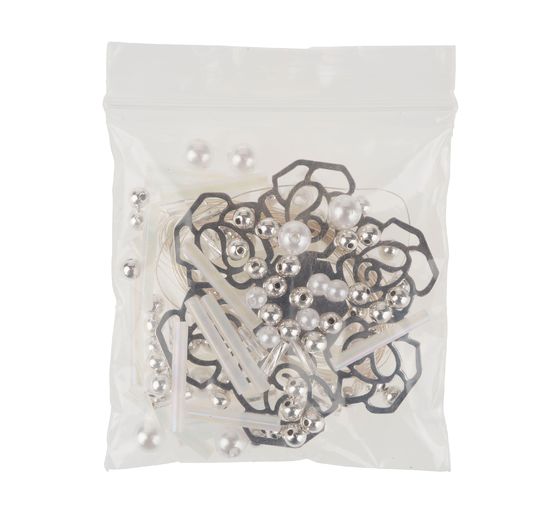 Set complet étoile en perles « Vintage Rose »