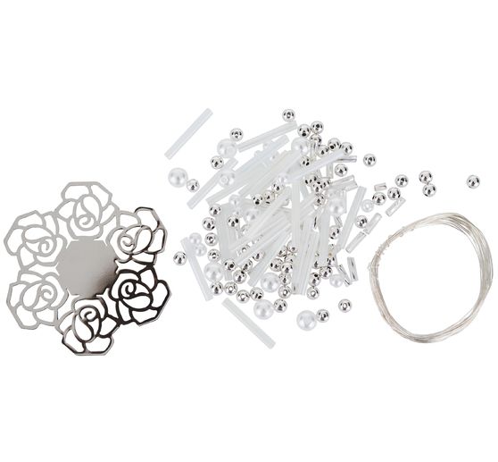 Set complet étoile en perles « Vintage Rose »