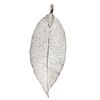 Decoratieve hanger "Natuurblad" Zilver