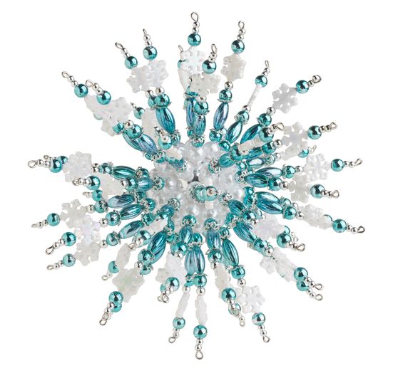 Perlenstern-Komplettset "Snowflake"