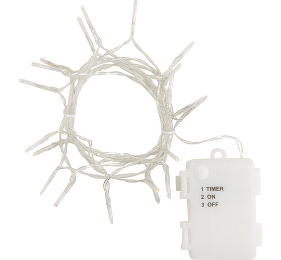 Guirlande lumineuse mini LED pour extérieur VBS, avec minuteur 6/18 h