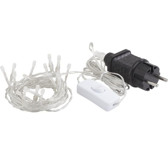 VBS LED snoer lampjes met schakelaar, 20 LED's
