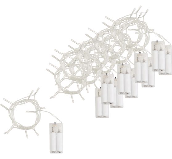 VBS LED snoer lampjes "10 LED's", 10 stuks