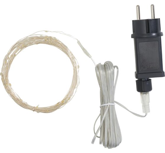 VBS Micro LED snoer lampjes met transformator "100 LED's"