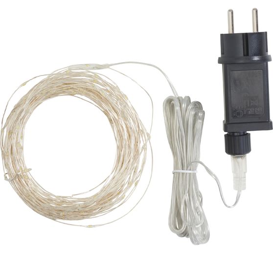 VBS Micro LED snoer lampjes met transformator "200 LED's"