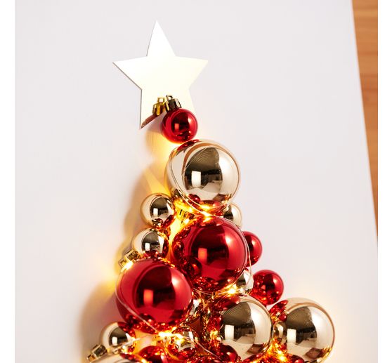Boules de Noël en plastique, 18 pièces