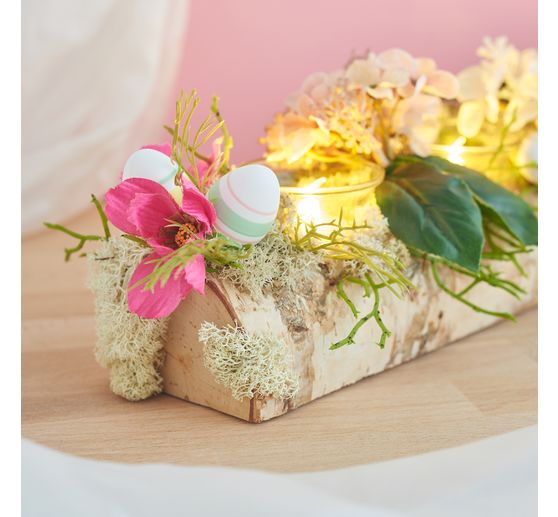 VBS Teelichthalter "Birke", inkl. 4 Teelichtgl&auml;sern