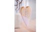 VBS Wooden decoration pendant "Heart", 2 pieces