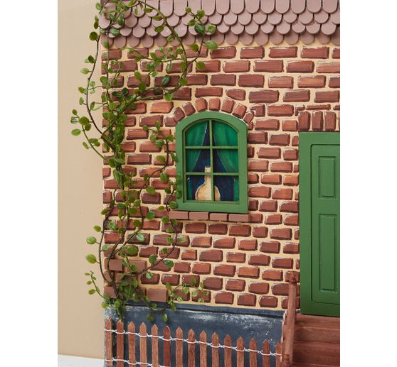 Miniature muntin window