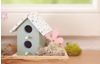 VBS Decoratieve vogelhuisjes "Minis", set van 2