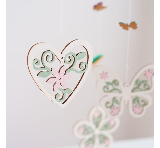 VBS Craft punch set "Butterfly", set of 4