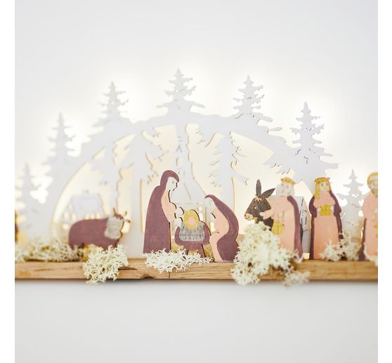 VBS Houten bouwpakket "Kerststal"