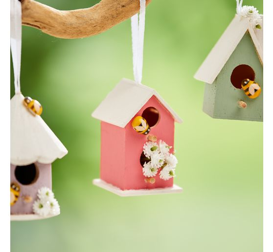 VBS Deko-Vogelhäuser "Minis", 8erSet