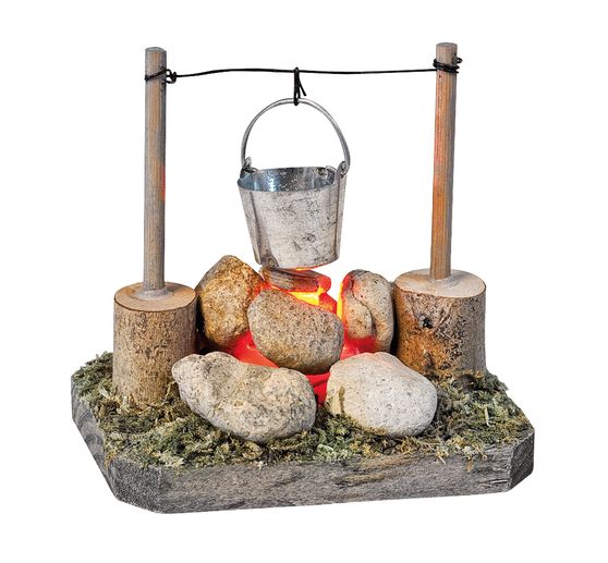 Feu de cuisson avec seau LED VBS