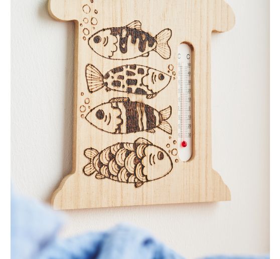 Thermom&egrave;tre mural VBS &laquo; Maisonnette &raquo;