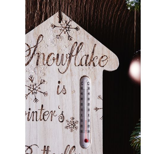 VBS Wandthermometer "Haus"