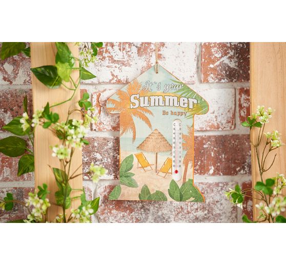 VBS Wandthermometer "Haus"