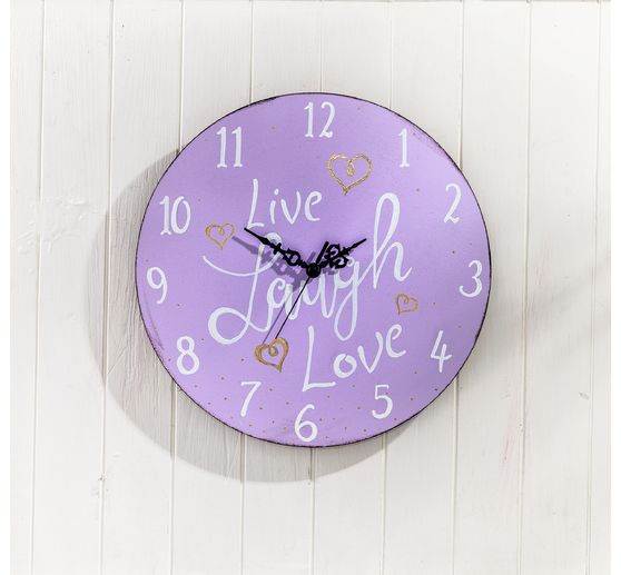 Plaque en MDF « Horloge murale »