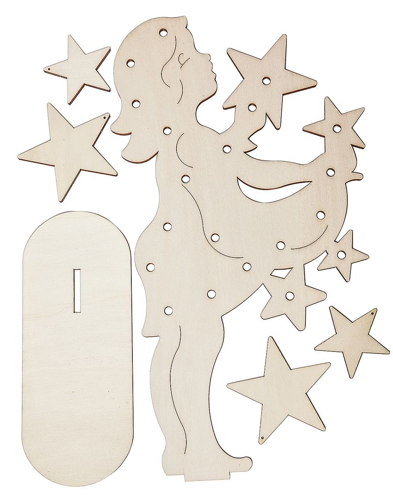 Stehfigur "Sterntaler Mädchen" - VBS Hobby
