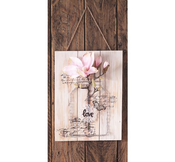 VBS Decoratief houten paneel met ophanging