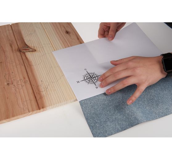 VBS Decoratief houten paneel met ophanging