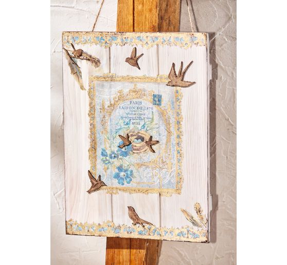 VBS Decoratief houten paneel met ophanging