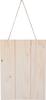 VBS Decoratief houten paneel met ophanging