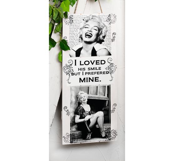 VBS Decoratief houten paneel met ophanging