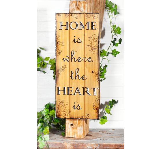 VBS Decoratief houten paneel met ophanging
