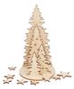 Kit de construction en bois &laquo; Trio de sapins &raquo;, 13 pc., contreplaqu&eacute;