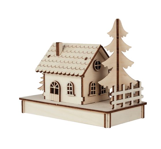 Wooden kit "House of lights