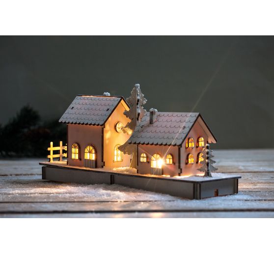 Houten bouwpakket "2 lichthuizen
