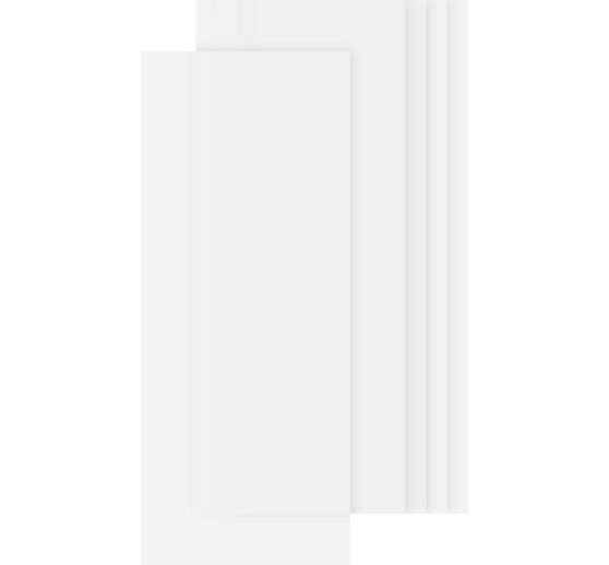 Karaktertrekpapier 20,5 x 51 cm, 5 vellen