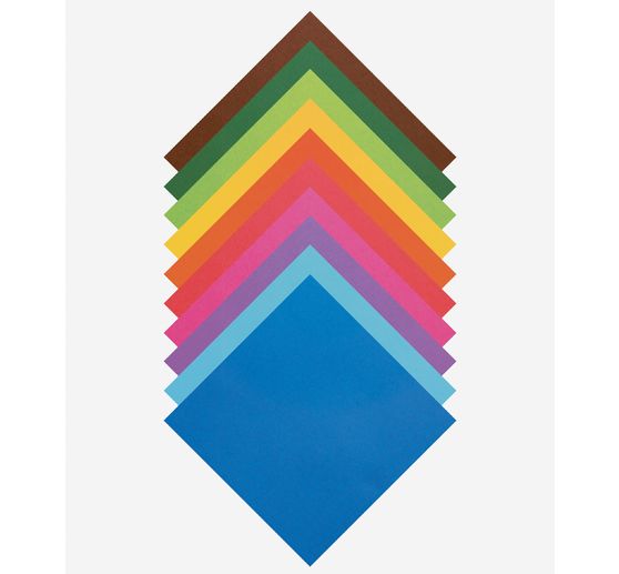 Vouwpapier, 10 x 10 cm