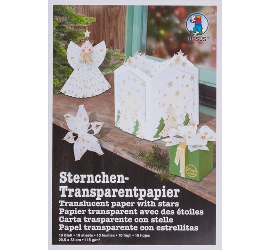 Transparentpapier "Sternchen"