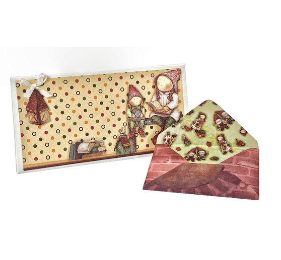Schablonen-Set "Briefumschläge", 4 Stück